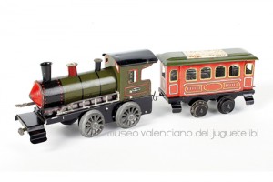 21 locomotora con vagón